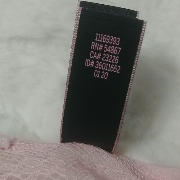 NWOT XL Vintage Victoria's Secret Very Sexy Cheeky Pink/Red Strappy Detail - Picture 10 of 17